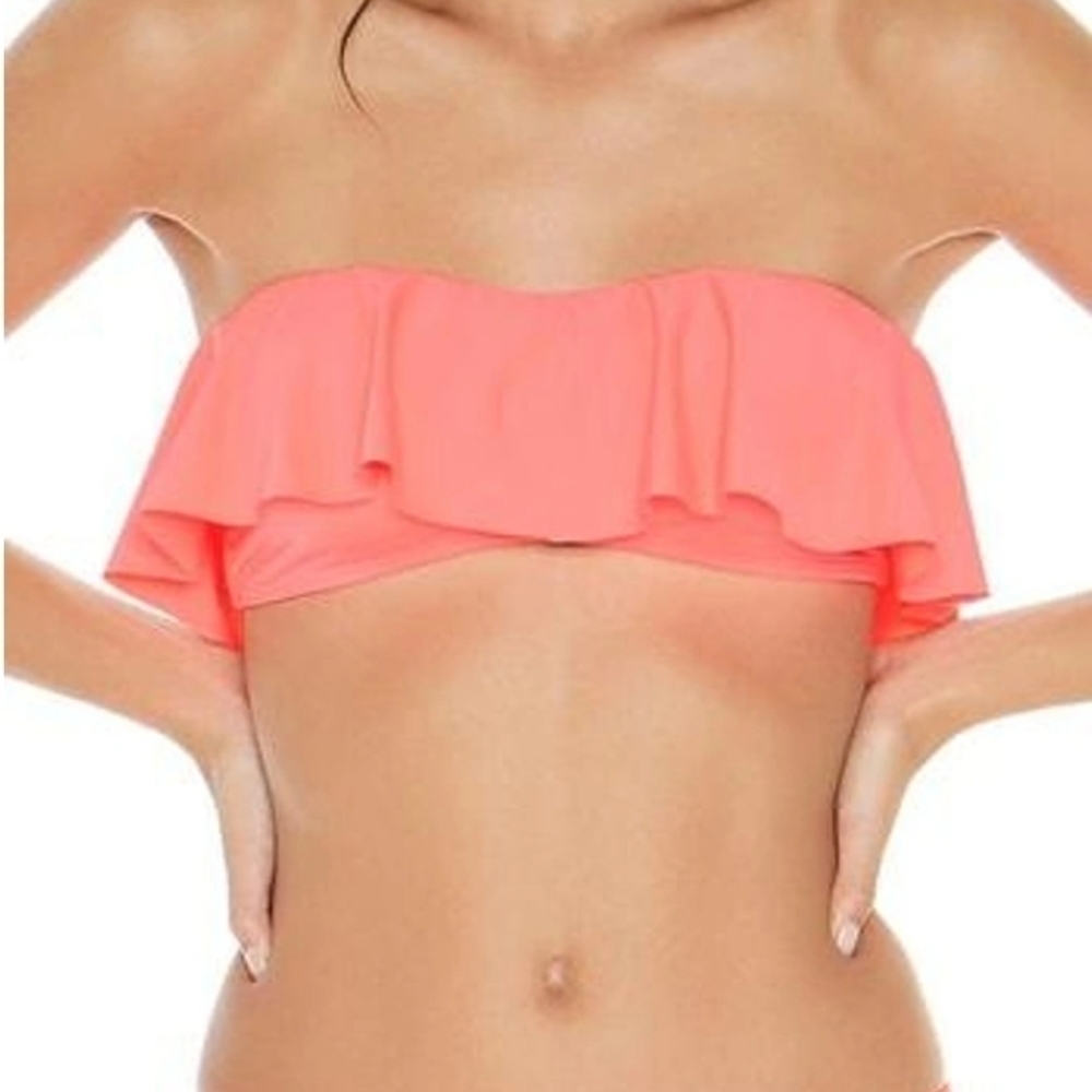 L*Space Lynn Tube Top in Neon Coral
